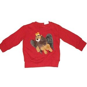 Rudolf King Moonracer Island of Misfit Toys Red Sweatshirt 18 Months NEW
